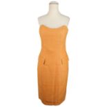 CHRISTIAN DIOR BOUTIQE VINTAGE Kleid, Gr. ca. 38.