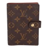 LOUIS VUITTON Agenda "AGENDA FONCTIONNEL PM", Koll. 2014.