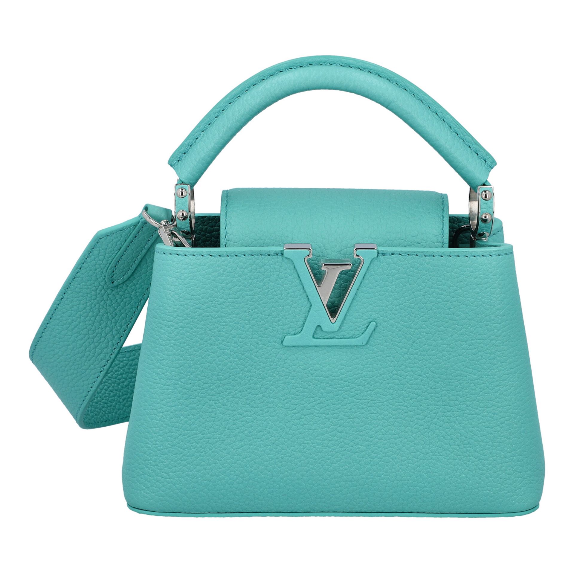 LOUIS VUITTON Handtasche "CAPUCINES MINI", Koll. 2020.