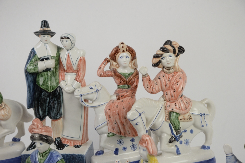 Rye pottery equestrian figures etc., - Image 6 of 18