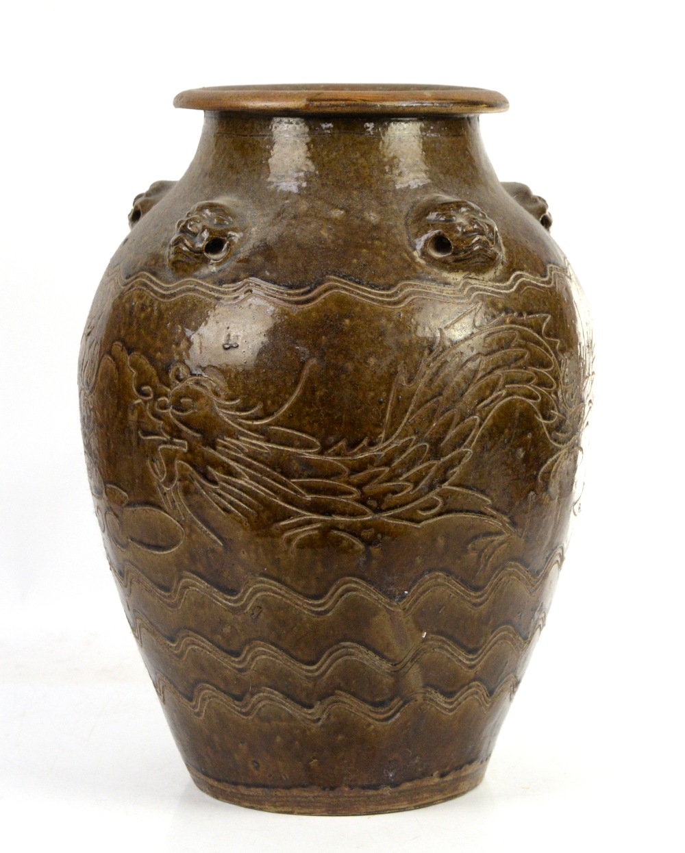 South East Asian Martabani storage jar - Image 2 of 8