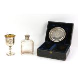 Victorian silver travel communion set, by Edward, Edward junior, John & William Barnard, London