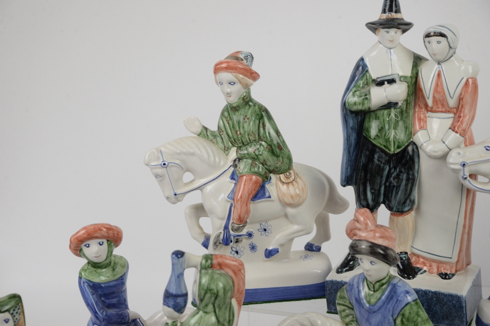 Rye pottery equestrian figures etc., - Image 7 of 18