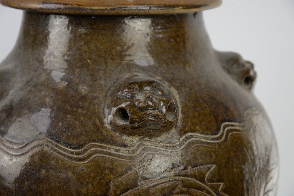 South East Asian Martabani storage jar - Image 6 of 8