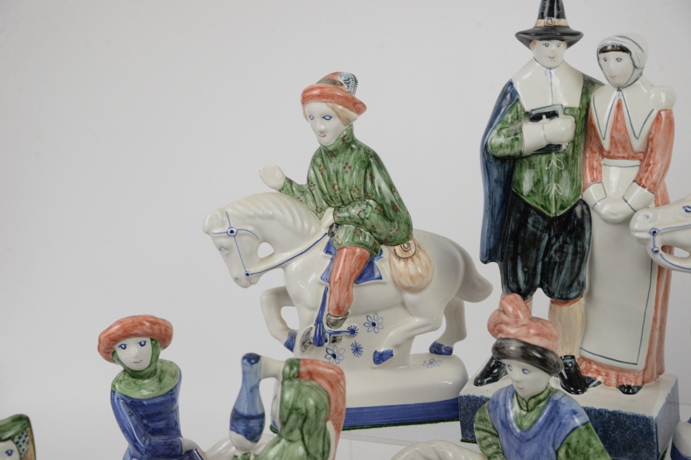 Rye pottery equestrian figures etc., - Image 8 of 18