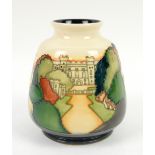 Moorcroft, Kerry Goodwin Windsor Castle vase, impressed factory mark, signed and marked 'Trial 25.