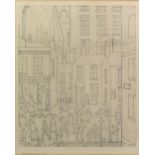 After Laurence Stephen Lowry (British, 1887-1976), four unsigned limited edition prints of 550 to