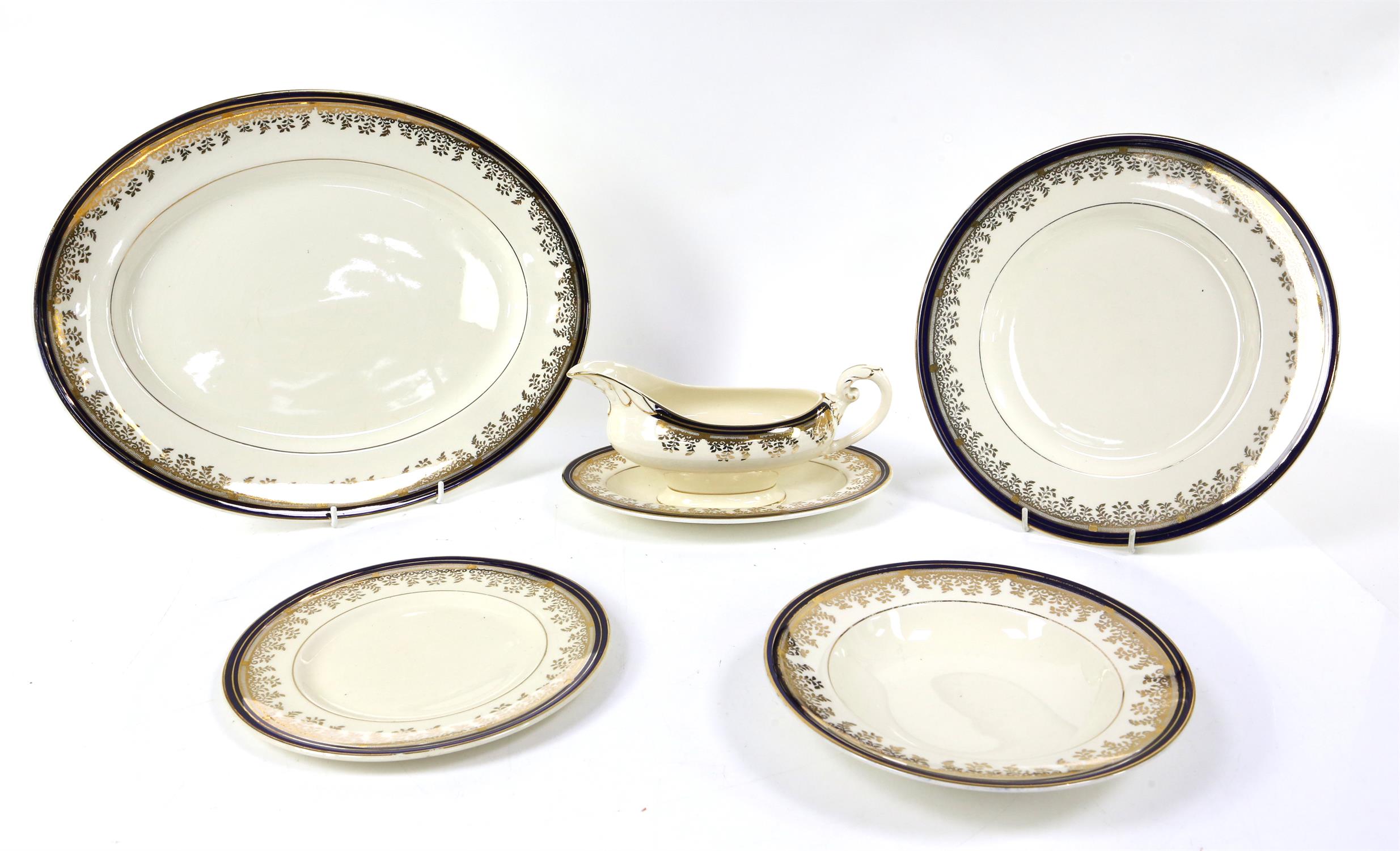 Myott and Son part dinner service, marked ROYALTY BTU Sold on behalf of Woking and Sam Beare - Image 5 of 8