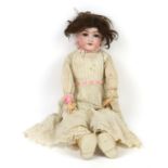 Armand Marseille AM 390u, DRGM 246/1, bisque headed doll 62cm high,