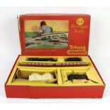 Tri-Ang Railways set RS.24 and Airfix and other plastic model kits,