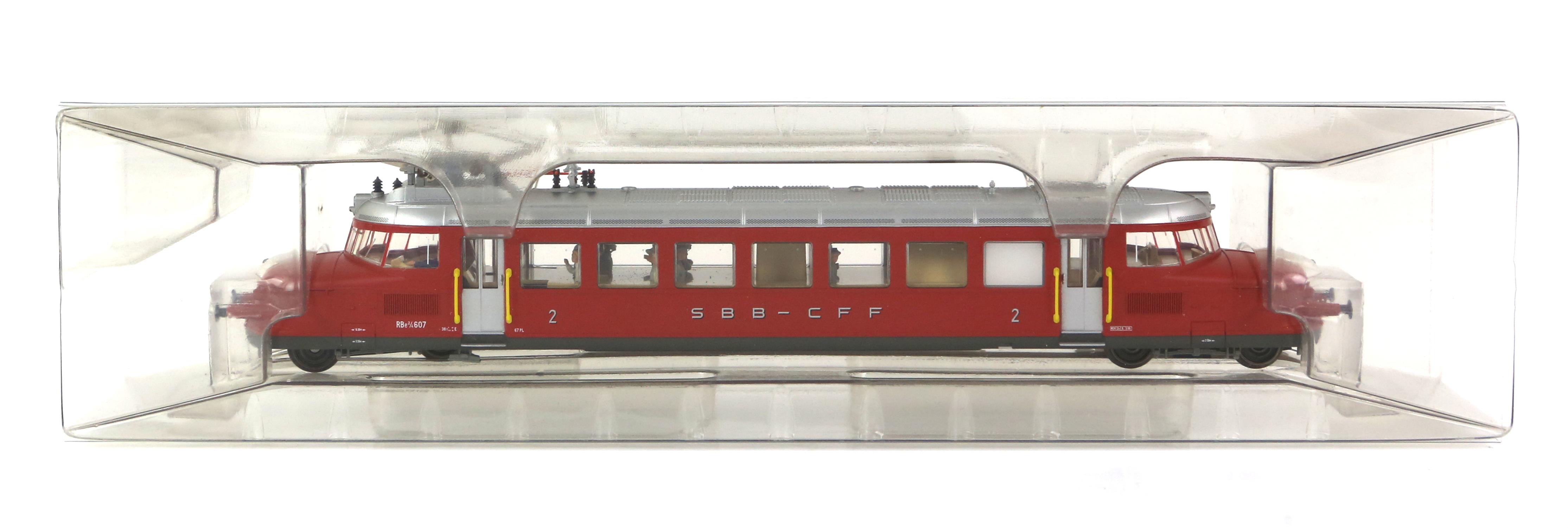 Trix H0/00 gauge No. 22868 SBB-CFF RBe 2/4 607, (boxed),