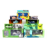 Corgi boxed TV, Film and Artist-Related models including 57401 The Professionals,