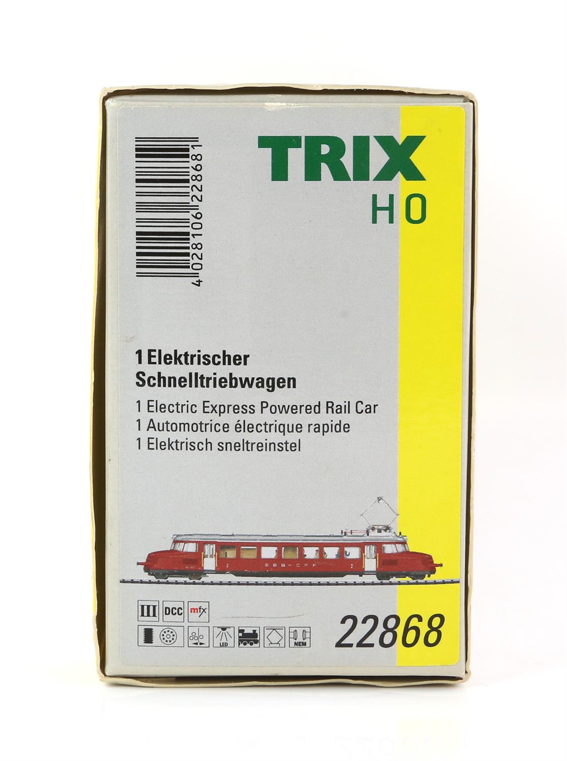 Trix H0/00 gauge No. 22868 SBB-CFF RBe 2/4 607, (boxed), - Image 2 of 6