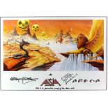 Rodney Matthews (b. 1945) - Asia Arena album artwork, 1995, artist's proof, signed and labelled by