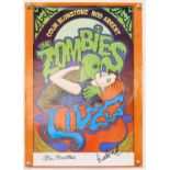 The Zombies - two set lists for the UK tour 2007 (1st half and 2nd half), a screen print for the US