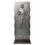 Star Wars: Episode V The Empire Strikes Back - A life-sized replica Han Solo in Carbonite,