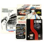 Le Mans (1971) A Cinema Center Films Press Book - 22 pages - including details of promotional