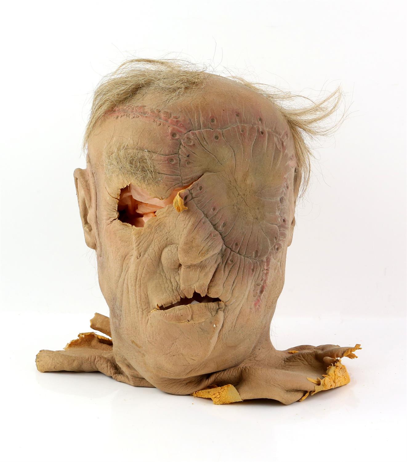 Two Horror masks including a foam latex demon bust designed by artist Mark Alfrey and another - Image 5 of 7