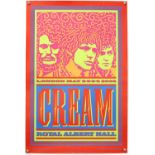 Cream - concert poster for the Royal Albert Hall performances on 2-6th May 2005, second edition,