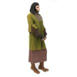 Planet of the Apes (1968). Female chimp costume from the production, comprising a tunic with inner