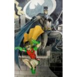 Batman - Two signed prints, one Artist Proof hand signed by Bob Kane, overall 53 x 65 cm and