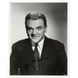 James Cagney – A signed black and white promotional 10 x 8 inch still of the famous American actor,