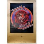 A group of 9 concert and music tour posters - including Tiger Rose, Brian Wilson, Tina Turner,