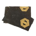 Cinema - Two sections of original cinema carpet from foyers. Believed to be from a Canon cinema