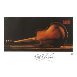 B. B. King - 'Lucille' limited edition lithographic print signed by B. B. King, numbered 52/685,