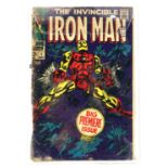 Marvel Iron-Man Comic No.1 - Apr 1968 (First issue of Iron Man titled series; Continued from Iron