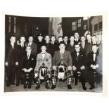 Stan Laurel & Oliver Hardy - English & American Film Comedians, vintage black & white photograph