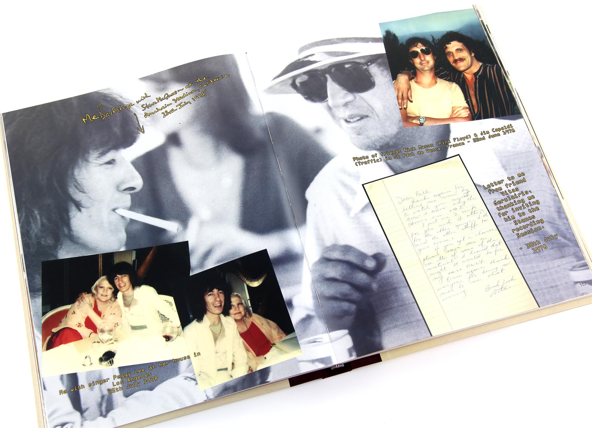 The Rolling Stones / Bill Wyman Scrapbook, Hardback limited edition book, numbered 0816/1962, - Image 12 of 21