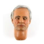 Gerry Anderson Puppet head - Revamp puppet head made for Captain Scarlet / Joe 90 / Secret Service