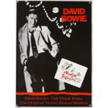 David Bowie - Music poster and programme for Absolute Beginners and a later poster for Low,