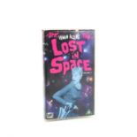 Lost in Space VHS - A Jonathan Harris signed VHS. Signed by Harris in silver felt tip across the