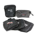 5 music tour washbags - some as new including James Blunt, Dave Gilmour, Muse and Status Quo,