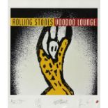The Rolling Stones - Voodoo Lounge Limited edition print, hand numbered 4969/5000,