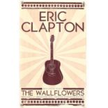 Eric Clapton - two concert posters including a limited edition poster, 2014 world tour,