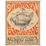 Jefferson Airplane - two concert posters including Ectodelic Trip, Civic Auditorium 1967 (later