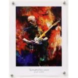 David Gilmour - three concert posters including two limited edition posters for David Gilmour Live