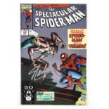 Stan Lee signed comic - Marvel The Spectacular Spider-Man, Number 179 from 1991.