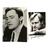 The Man From U.N.C.L.E. – Two signed photos, one by Robert Vaughn, 7 x 5 inches and David McCallum,