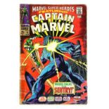 Marvel Super-Heroes Comic No.13 - Mar 1968 (Second appearance of Captain Marvel; First appearance