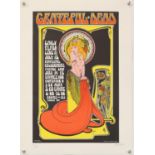 The Grateful Dead - Bob Masse poster 1967, limited edition print, numbered 927 / 1000 and signed by