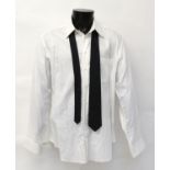 Men in Black (1997) Armani shirt and black Calvin Klein slim tie for Agent 7. (2)