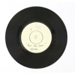 Queen - 7 inch white label test pressing of 'Play the Game', dated 30/05/1980 with handwritten