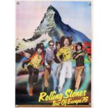 The Rolling Stones - two tour posters for the New Zealand Tour 1973, signed by the artist,