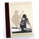 The Rolling Stones / Bill Wyman Scrapbook, Hardback limited edition book, numbered 0816/1962,