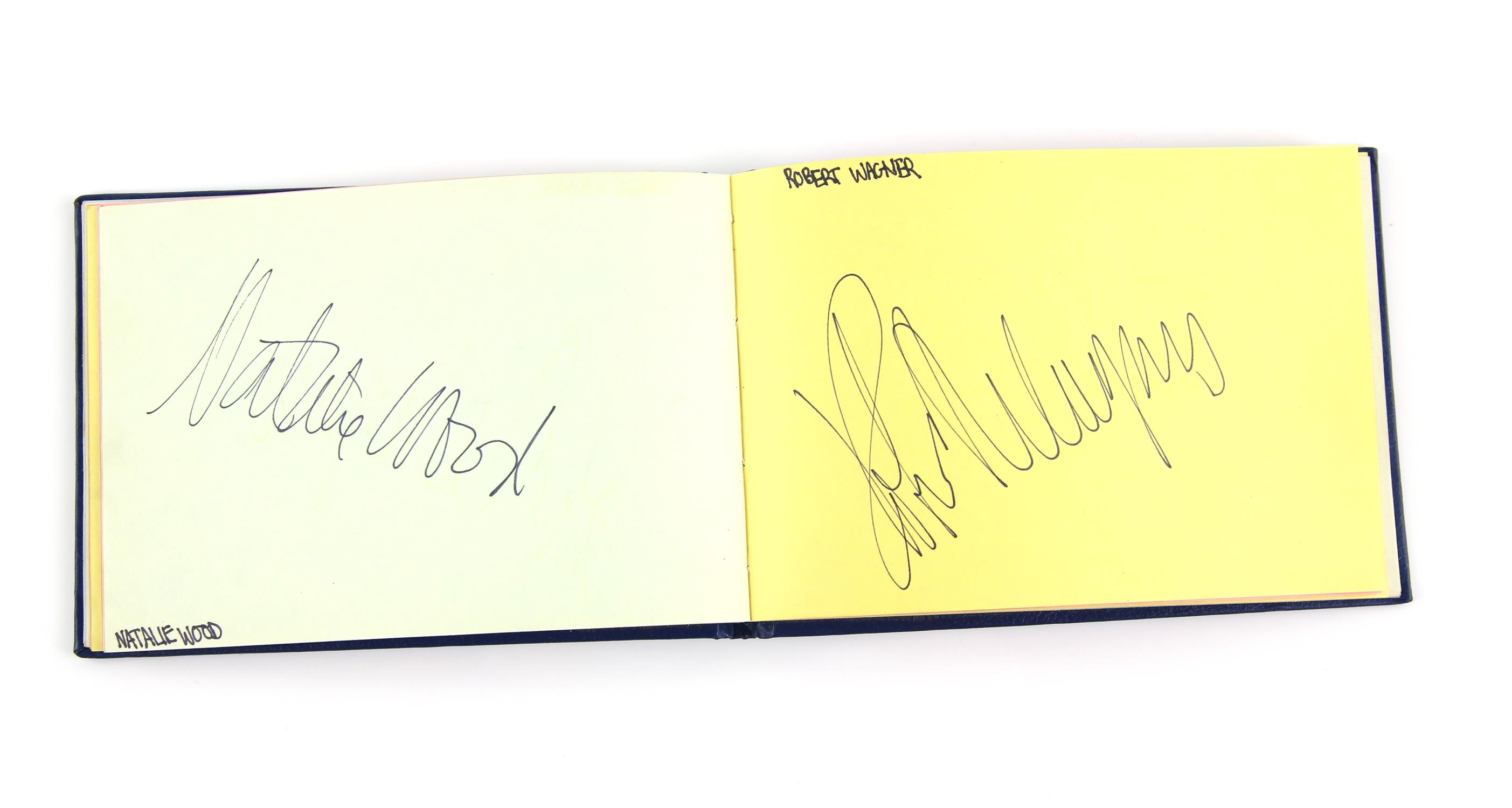 Autographs - Album containing approx. 40 signatures, including Virginia McKenna, Mike Summerbee, - Image 3 of 6