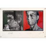 The Rolling Stones - Tattoo You limited edition print, hand numbered 3052/5000, rolled,